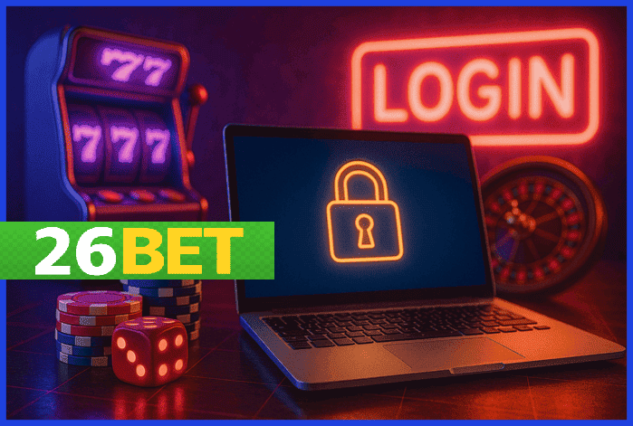Passo a passo de registro e login na plataforma 26BET
